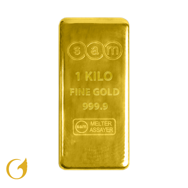 SAM 1 Kilo Gold Bar 24